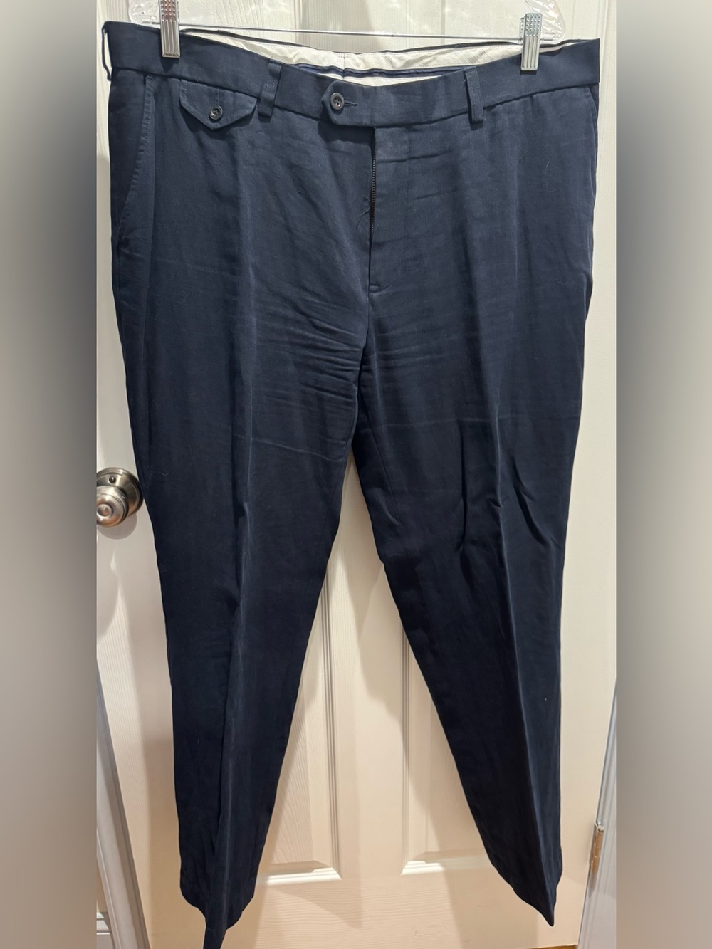 Ralph Lauren Men's Dark Navy Dress Pants Size 38W 32L